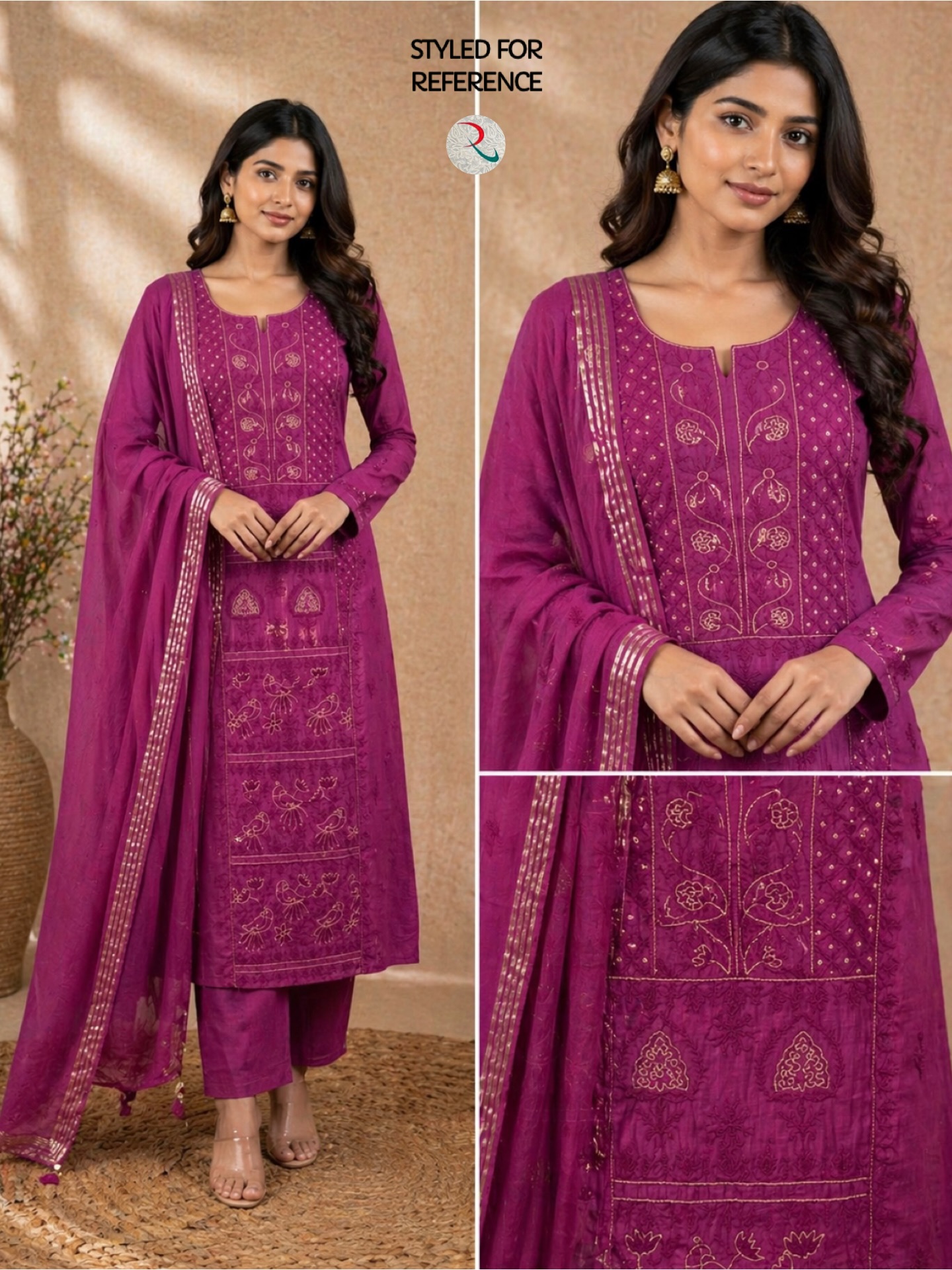 A-Line Chic Chikan Kurti Styles for Women in 2026