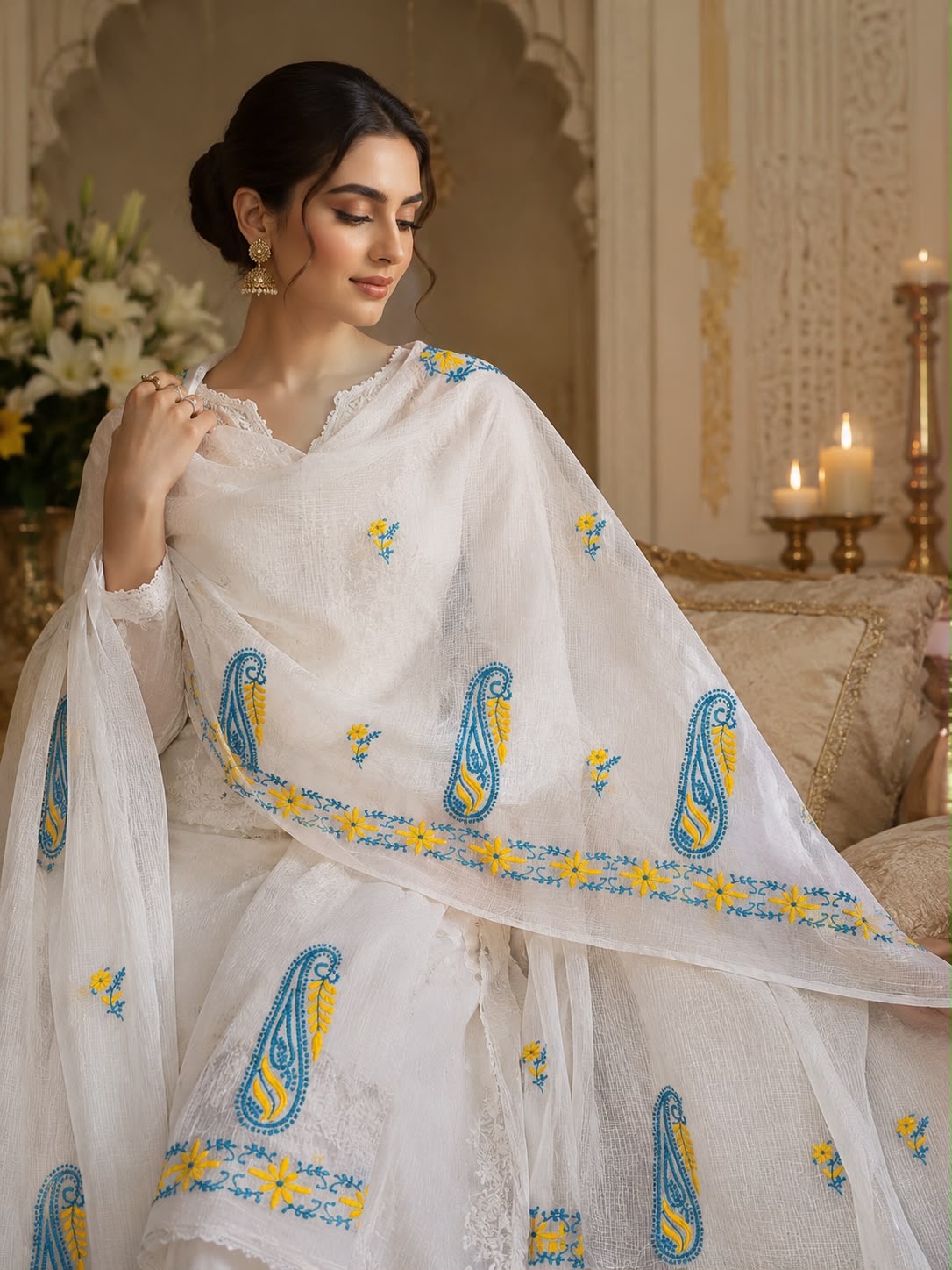 Pure Kota dupatta 